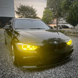 BMW (Pre-LCI) F30 F31 F34 328 318 320 325 330 335 Angel Eyes DRL CSL Style Yellow Boards (2013-2015)