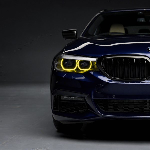 BMW 5 Series CSL-Style Yellow LED DRL Module Kit (G30/G31 Xenon 2018–2020)